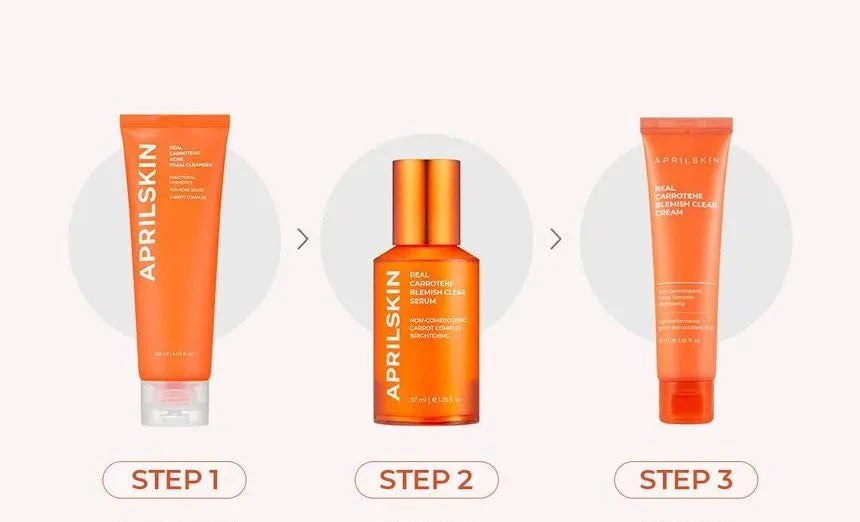 منظف رغوي لعلاج حب الشباب يحتوي على الكاروتين الحقيقي