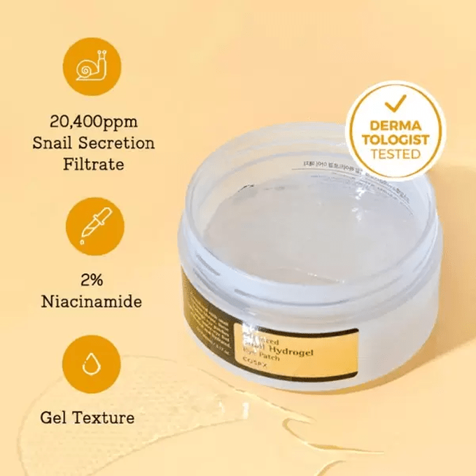 رقعة العين الهيدروجيلية المتطورة بخلاصة الحلزون