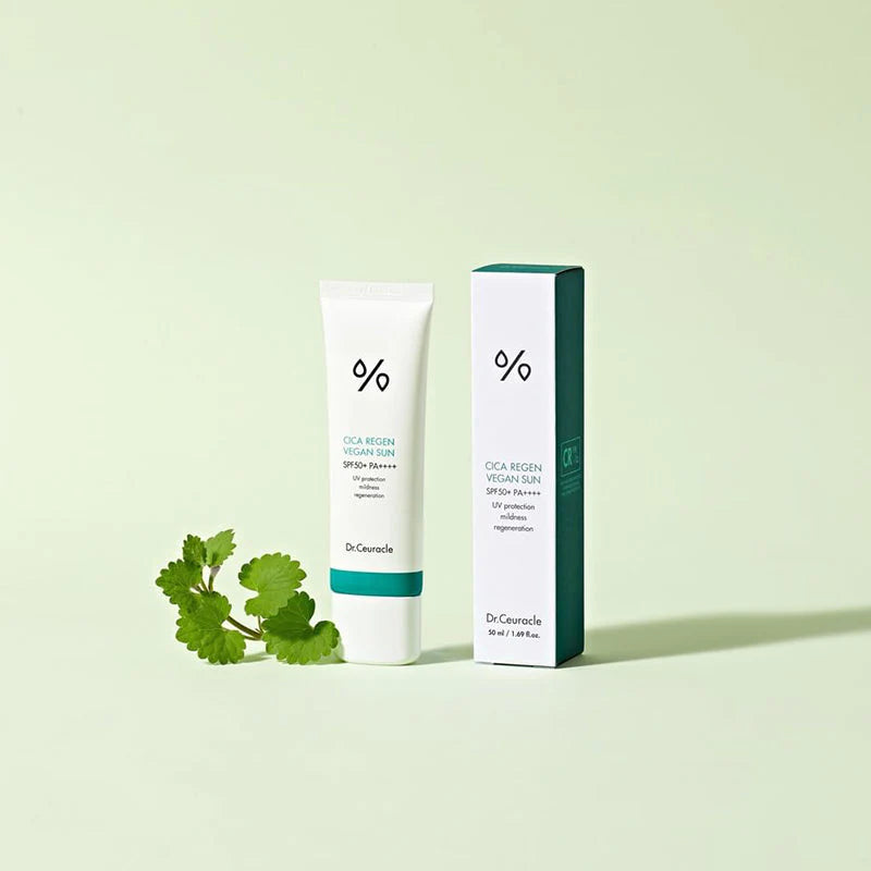 Dr. Ceuracle sunscreen with packaging and box for sun protection