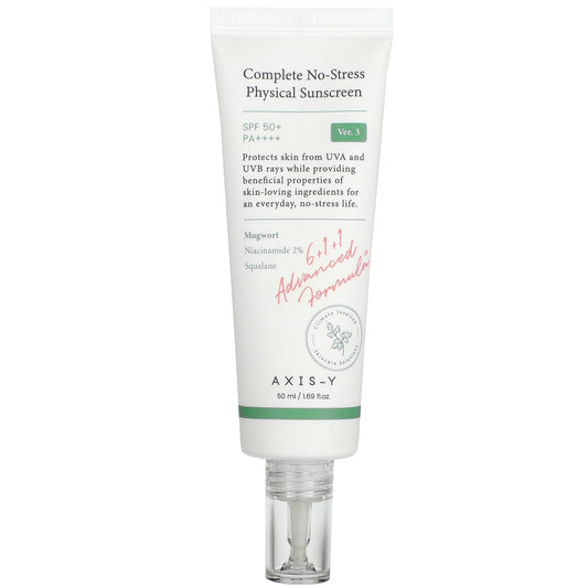 واقي شمس فيزيائي كامل بدون إجهاد SPF50+ PA++++