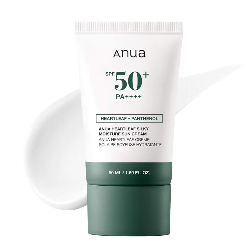 Heartleaf Silky Moisture Sun Cream SPF50+ PA++++
