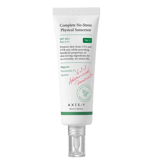 واقي شمس فيزيائي كامل بدون إجهاد SPF50+ PA++++