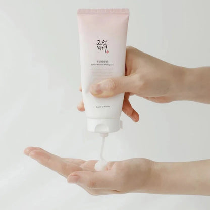 Applying Beauty of Joseon peeling gel for gentle exfoliation and smoother skin