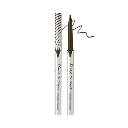 CLIO Sharp So Simple Waterproof Pencil Liner brown eyeliner pencil with smooth precise line