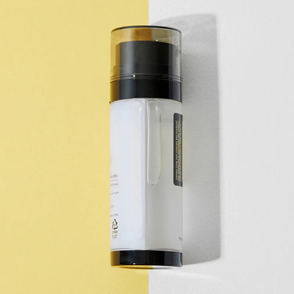 COSRX Advanced Snail Radiance Dual Essence serum bottle highlighting lightweight brightening essence texture