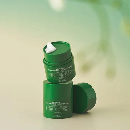 Dr. Althea Pure Grinding Cleansing Balm with minimalist Korean skincare packaging for gentle deep cleansing