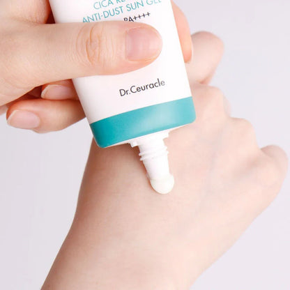 Korean cica sunscreen SPF50+ PA++++ Dr. Ceuracle for sensitive skin