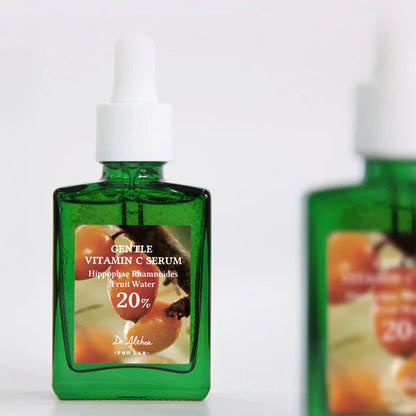 Lightweight Dr. Althea brightening serum with antioxidant rich sea buckthorn extract and green tea