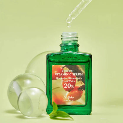 Brightening K-beauty serum with niacinamide and vitamin C for dull skin and hyperpigmentation care