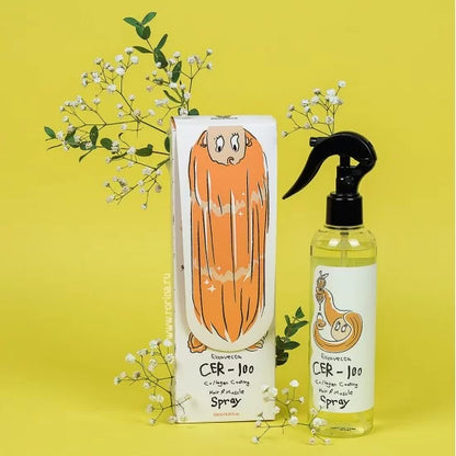 Elizavecca CER-100 hair spray and treatment for complete damaged hair repair routine