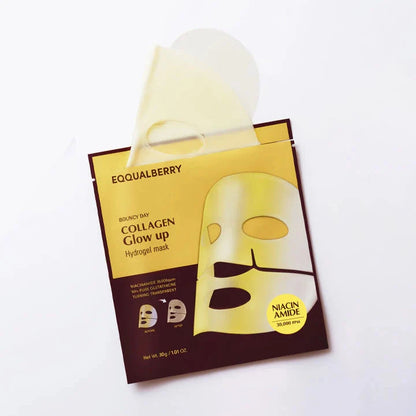 Collagen Glow Up Hydrogel Mask Set 4Pcs