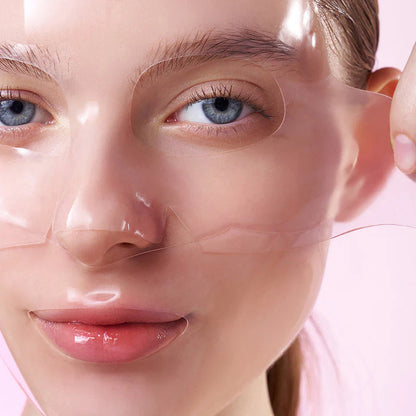Eqqualberry Face mask application showing hydrated skin and refined texture