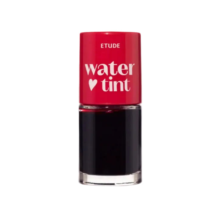 Etude water tint bottle product display for natural lip color
