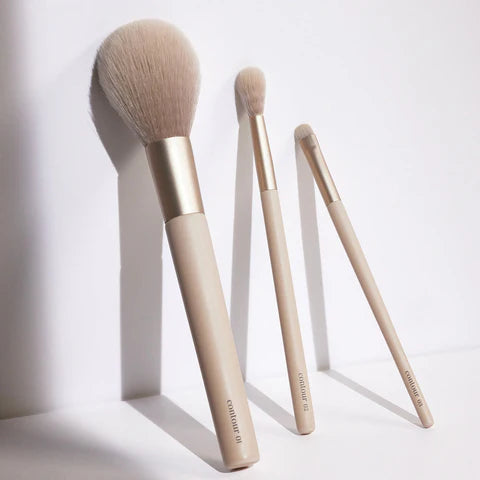 Etude contour brush set with face and detail brushes