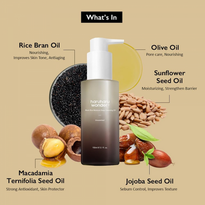Black Rice Moisture Deep Cleansing Oil