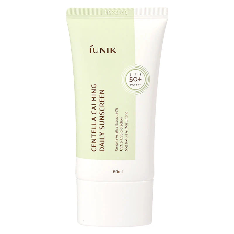 Iunik Centella Calming Daily Sunscreen SPF50+ PA++++ - Korean calming sunscreen with 49% Centella available in Saudi Arabia