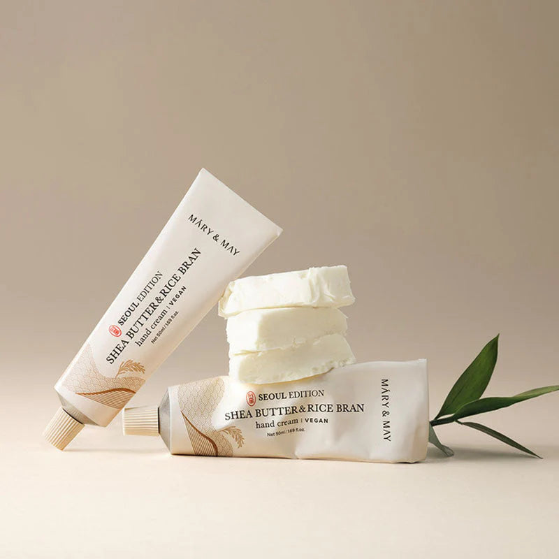 Mary&May hand cream with natural ingredients styling