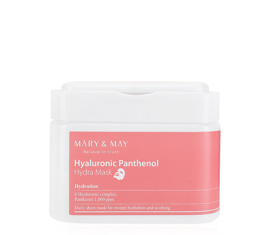 Mary & May Hyaluronic Panthenol Hydra Mask hydrating Korean sheet mask for dry skin