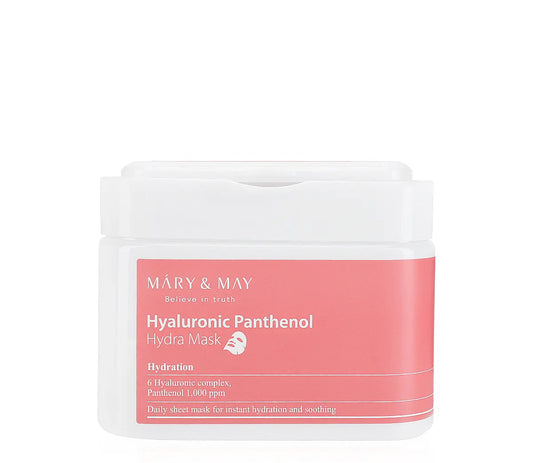Mary & May Hyaluronic Panthenol Hydra Mask hydrating Korean sheet mask for dry skin
