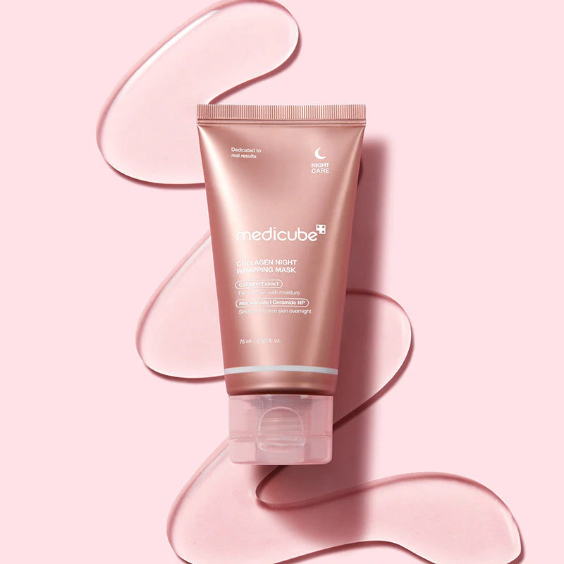 قناع الكولاجين الليلي الملفوف