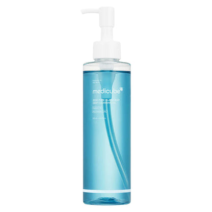 medicube Zero Pore Blackhead Deep Cleansing Oil pump bottle pore cleansing oil Korean skincare product