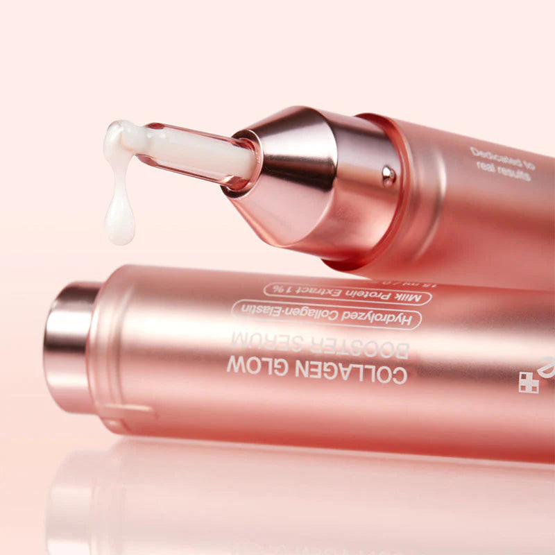 medicube Collagen Glow Booster Serum close-up applicator collagen firming glow serum detail