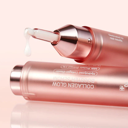 medicube Collagen Glow Booster Serum close-up applicator collagen firming glow serum detail