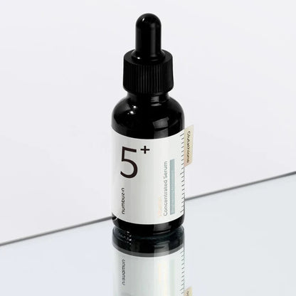 numbuzin No.5 Vitamin Concentrated Serum single bottle minimal aesthetic vitamin glow serum product