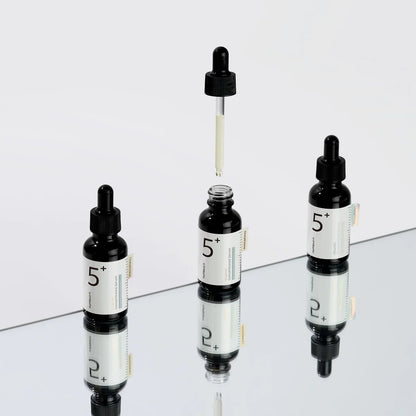numbuzin No.5 Vitamin Concentrated Serum multiple dropper bottles reflection brightening skincare serum set