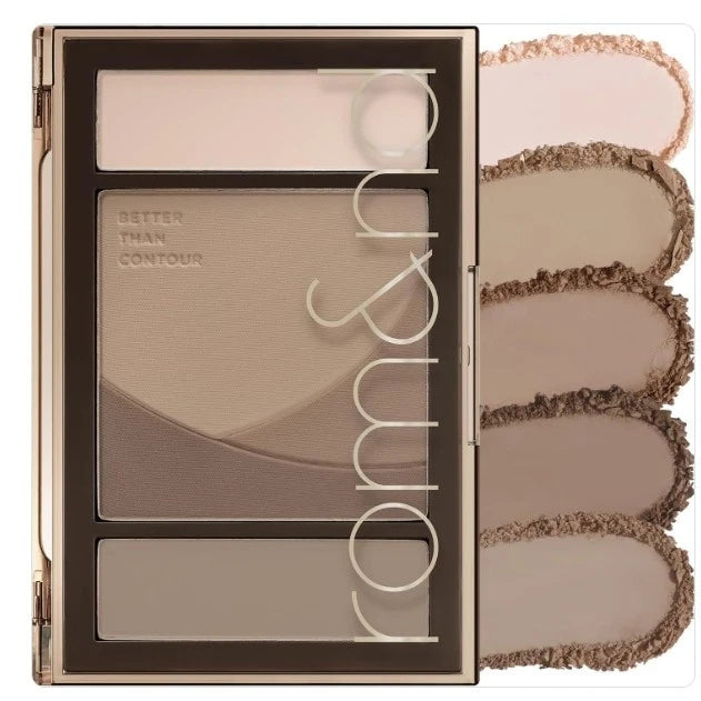 Romand Soft matte finish enhances facial structure while maintaining a natural look