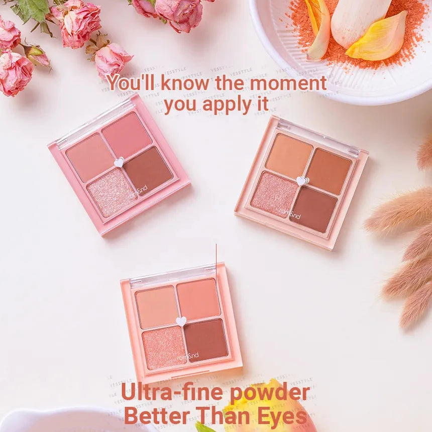 Romand Versatile color combinations suit natural and everyday makeup styles