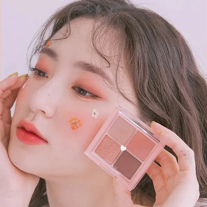 Romand Smooth eyeshadow formula blends easily for soft everyday eye makeup looks