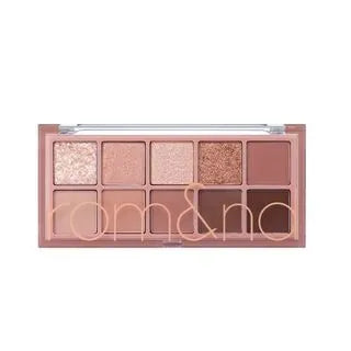 Romand Multi-shade palette offers matte and shimmer finishes for versatile eye makeup looks