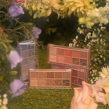 rom&nd Better Than Palette 03 Rosebud Garden displayed in floral setting with soft aesthetic styling