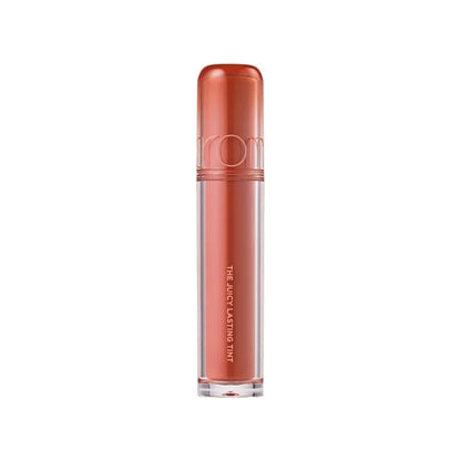 rom&nd Juicy Lasting Tint high-shine finish creates a plump and glossy lip appearance