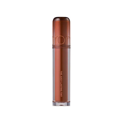 rom&nd Juicy Lasting Tint rich color payoff enhances lips with a vibrant and polished look