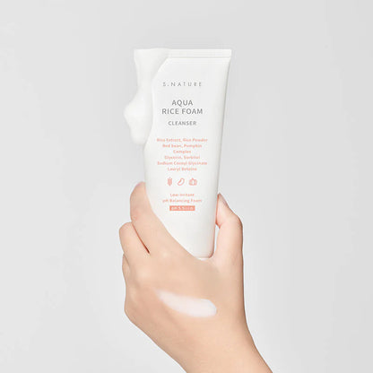Aqua Rice Foam Cleanser