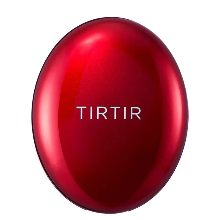 TIRTIR Mask Fit Red Cushion compact red case Korean cushion foundation packaging glossy finish