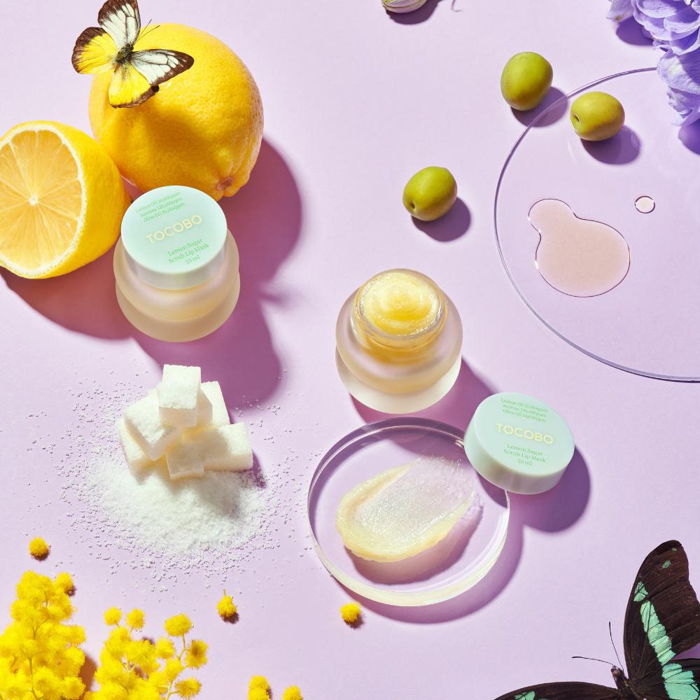 TOCOBO lip mask with citrus ingredients for soft and hydrated lips