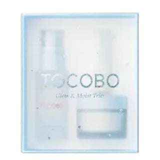 TOCOBO Glow & Moist Trio Set box front view for hydrating skincare routine