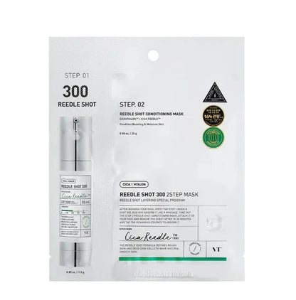 VT Cosmetics Reedle Shot 300 2 Step Mask intensive dual step mask