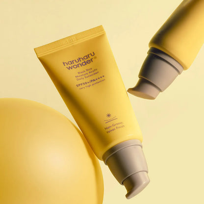 واقي الشمس اليومي المرطب برائحة الأرز الأسود، بعامل حماية من الشمس SPF50+ PA++++