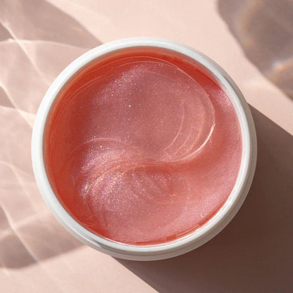 Heimish hydrogel eye patches close-up showing smooth gel texture