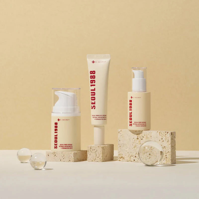 K-Secret Seoul 1988 Serum with black ginseng ingredients - Korean anti-aging serum with niacinamide and Vitamin C