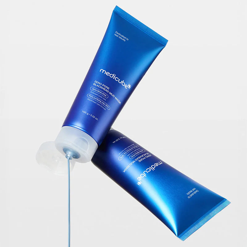 medicube Zero Pore Blackhead Mud Mask product lineup pore care clay mask skincare set