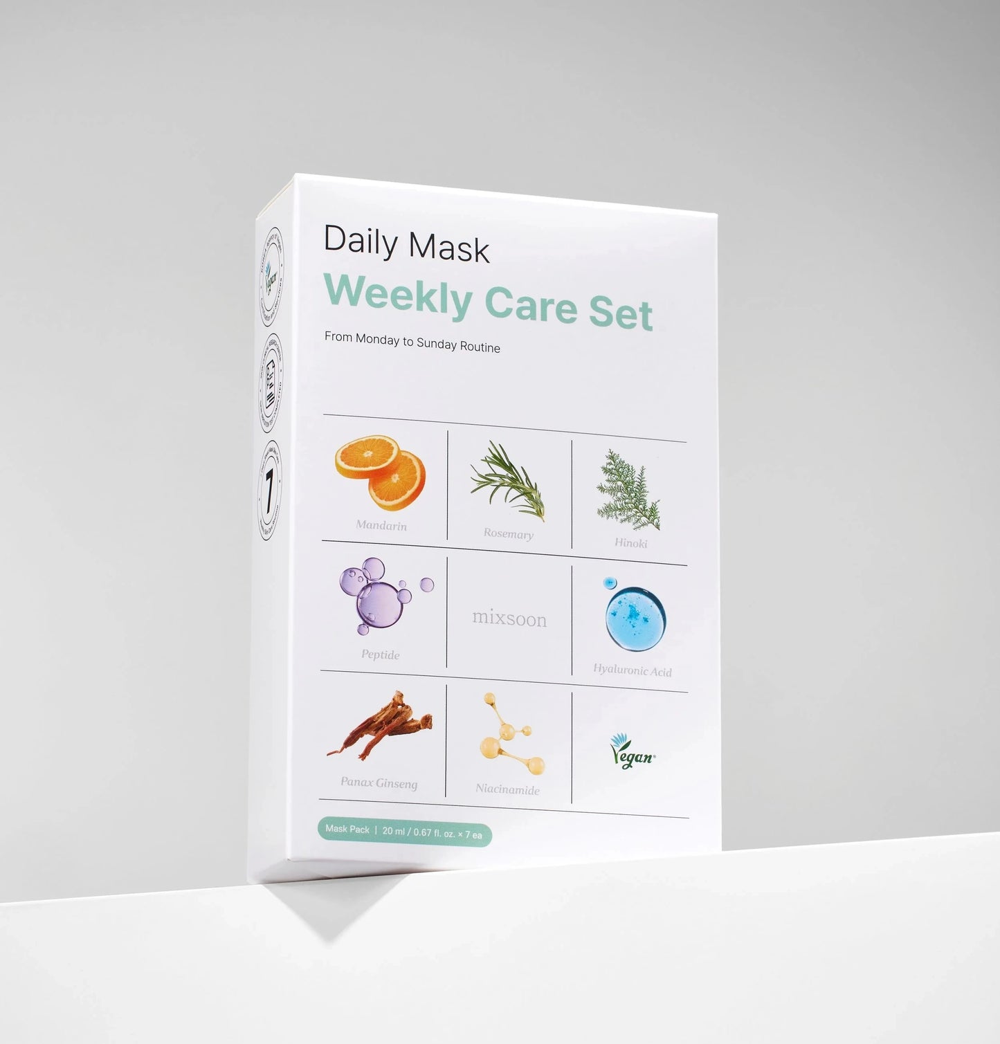 Daily Mask Weekly Care Set