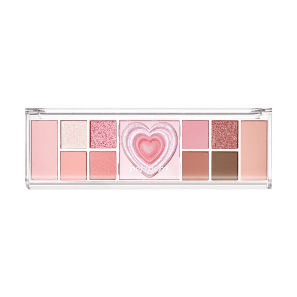 peripera All Take Mood Like Palette Peritage Collection 01 Prestige Pink eyeshadow palette with pink and neutral tones