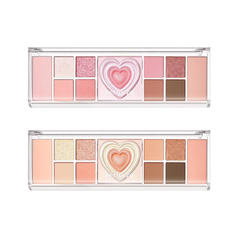 peripera All Take Mood Like Palette provides buildable pigmentation for natural to bold looks