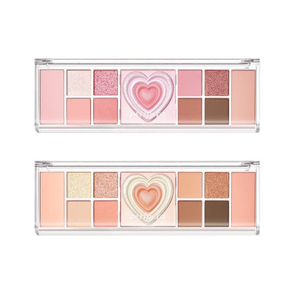 peripera All Take Mood Like Palette provides buildable pigmentation for natural to bold looks