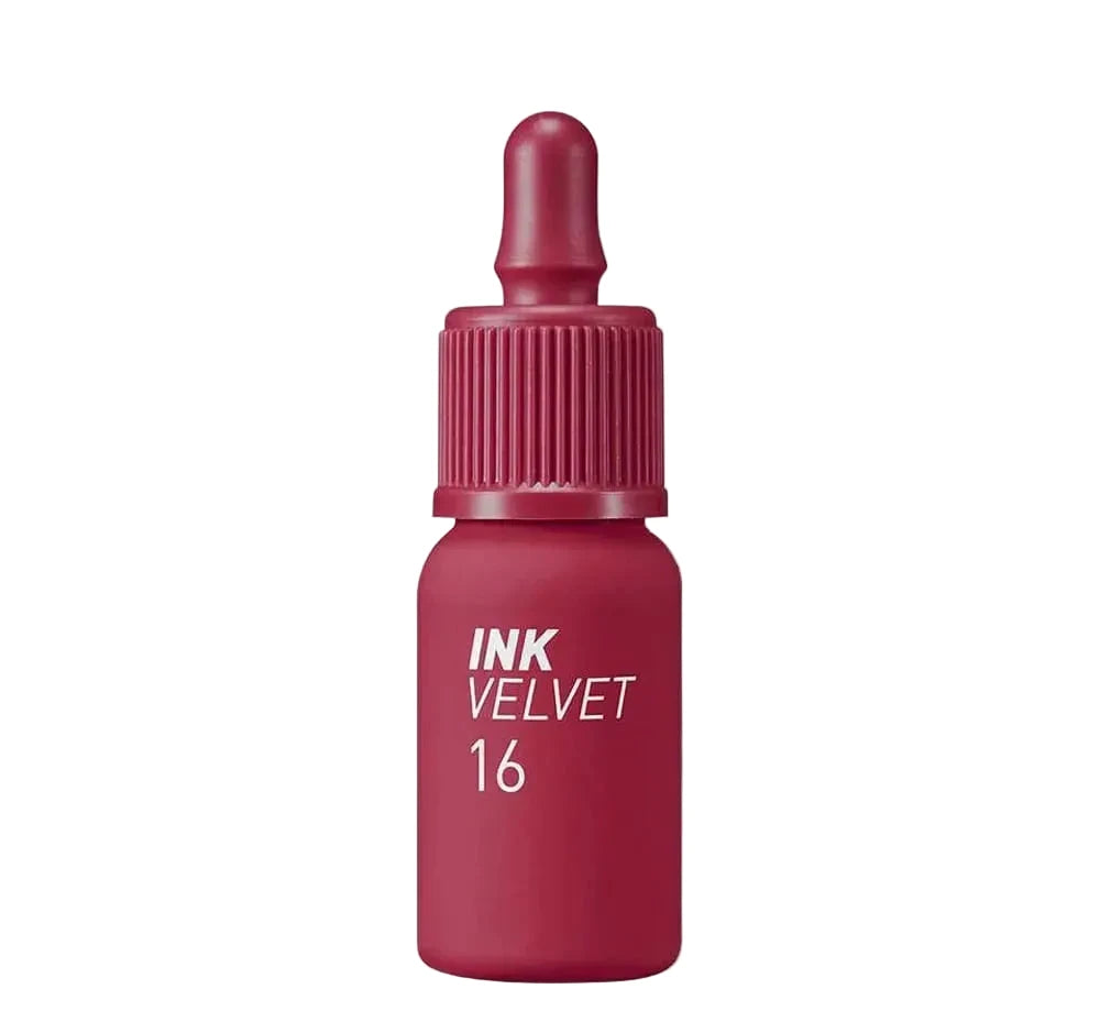 Peripera Ink Velvet Lip Tint 16 Heart Fuchsia Pink matte lip tint bottle